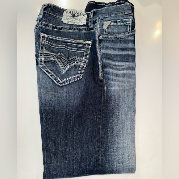 Salvage Dark Blue Men's Jeans